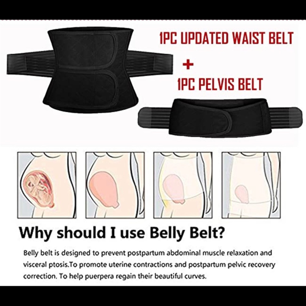 Belly Support + Waist Belt (Postpartum Maternity)